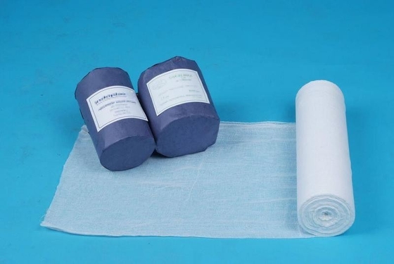 Medical Absorbent Cotton Gauze Roll Plain Cotton Material Jumbo Rolls